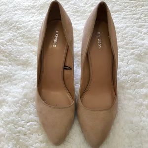 Express nude heels